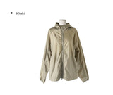 Fran Curved Two-Way Hood Windbreaker