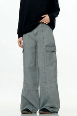 Patchwork Deconstructed Cargo Pants