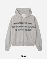 Fog Crop Hoodie Zip-UP
