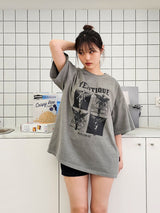 VENTIQUE Pigment Dark Angel T-shirt 3color