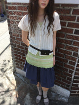 Airy Stripe Flow Dress (4color)