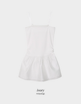 [SHOPPERMADE] Chiffon Flare Layered Sleeveless Mini Dress