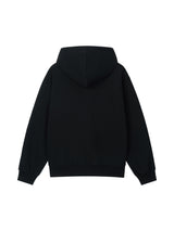 アセルフーデッドジップアップ ブラック