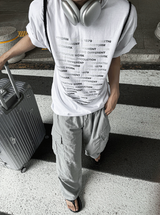 シルバーコードリスト半袖Tシャツ