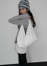 Jeanne Suede Shoulder Bag_Camel