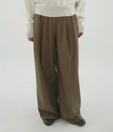 [fiebre] classic wool wide slacks