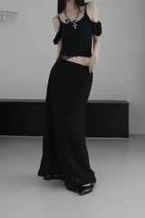 lace doho skirt (2color)