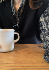 [Lè made/7,000 Sold] ルメイド ベーシック Vネック ベスト