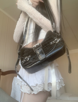 タクションバックルミニショルダーバッグ