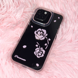 ローズフブキジェルハードスマホケース