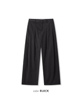 ASCLO ウールディープタックワイドスラックス (3color)