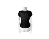 Tuna Short Sleeve Layered Dot T-Shirt Set