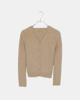 Omin Angora Slim-fit Tank Top Cardigan
