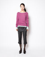 SOFT LAYERED TOP (PLUM)