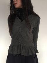 Polka Dot Turtleneck Long Sleeve (5color)