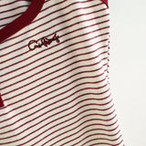 Reto Stripe Slim Racer Tank