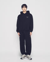 25FW AC BEAR BASIC LOGO HOODIE BLACK