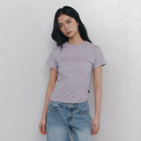 C LOGO CONVEX T-SHIRT_GREY