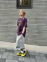 Scull cargo sweat bermuda pants 2C