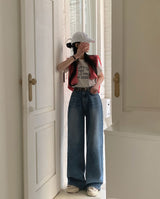 [BELLIDE MADE] Ocean Wide Denim Pants