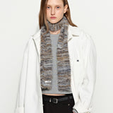 Mixed White Scarf