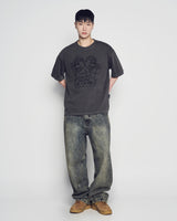 26SS ダンシングデュオピグメント半袖Tシャツ
