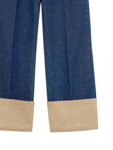 TURN-UP DENIM PANTS code 23002