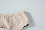 reversible garter belt star rabbit brown