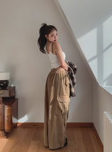 Fog Corduroy Pig Cargo Pants