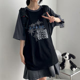 Kao Color Raglan Boxy Fit Short Sleeve T-shirt (4 colors) H&L