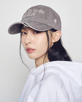 26SS ファブリックロゴアップリケボールキャップ