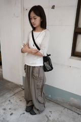side wrinkle pants (3c)