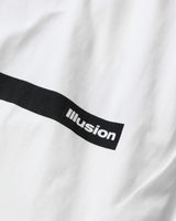 ILLUSION WHITE DISTRESSED TSHIRT
