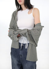 (UNISEX)Smart Check Shirt(3colors)