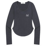 MUSECUT U-NECK LONG SLEEVE T (4Color)