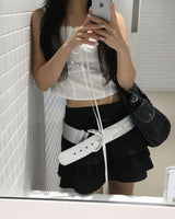 Shade ribbon top