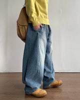 Ocean Curved Denim Pants