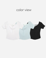 Cammy Halter Short-Sleeved Knitwear