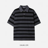 Fits Rugby Collar Short-Sleeve Tee (3 Colors)