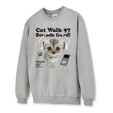 Cat Walk Sweatshirts - 6COLOR