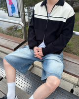 Trin Bermuda denim pants