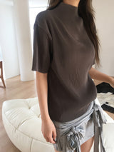 Pleated loose top