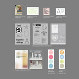 oab clear pack / scrap sticker set