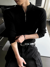 Berute Golji Half-zip Muscle Fit Knit