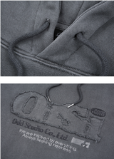 ODSD Pigment Damage Oversized Fit Hoodie