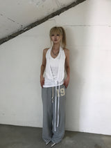 WRAP HALTERNECK SLEEVELESS