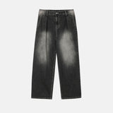 LMN Rover One-Tuck Half Banded Wide Denim (2 colors)