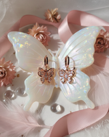 バタフライフェアリーハギーズピアス - Rosegold