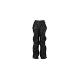LINE LEATHER PANTS
