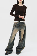 (W) Bene Dobule Top (5color)